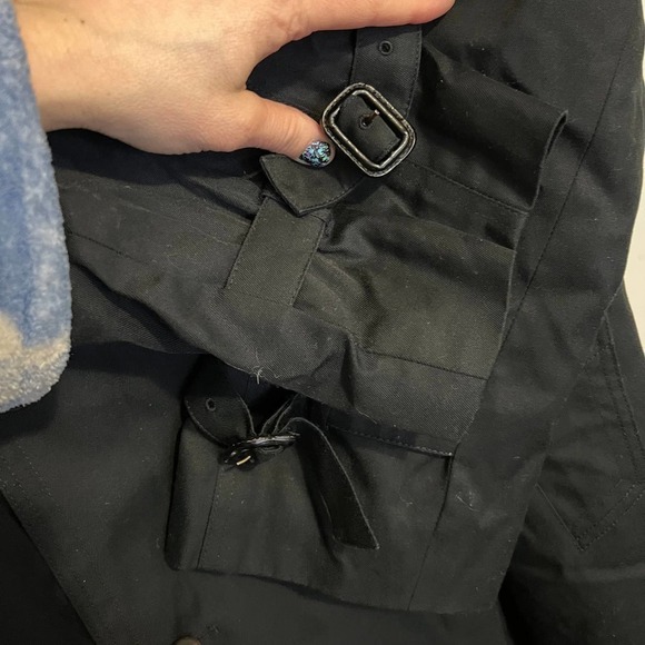 KB CO2 Wool Blend Winter Trench Coat 38 Reg - Picture 8 of 13